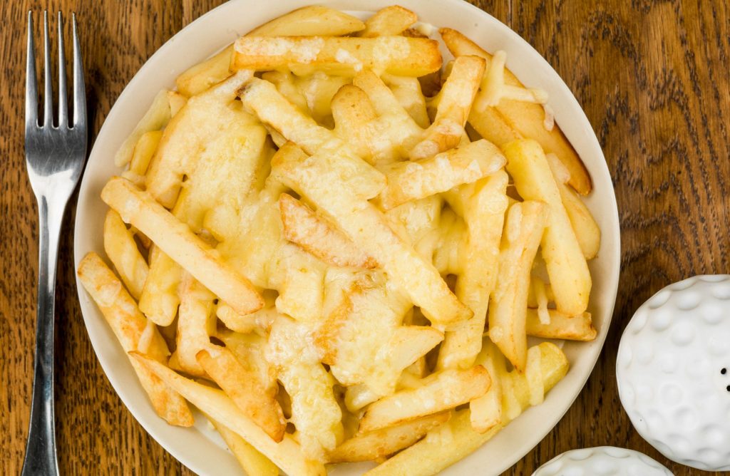 Air Fryer Garlic Parmesan Fries