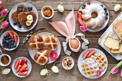 A delicious range of Easter desserts